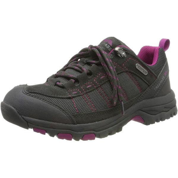 Trespass Womens/Ladies Scree Lace Up Technical Walking Shoes - Castle