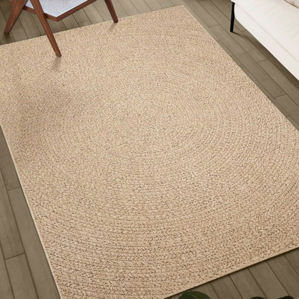Berkfield Rug 120x170 cm Jute Look Indoor and Outdoor