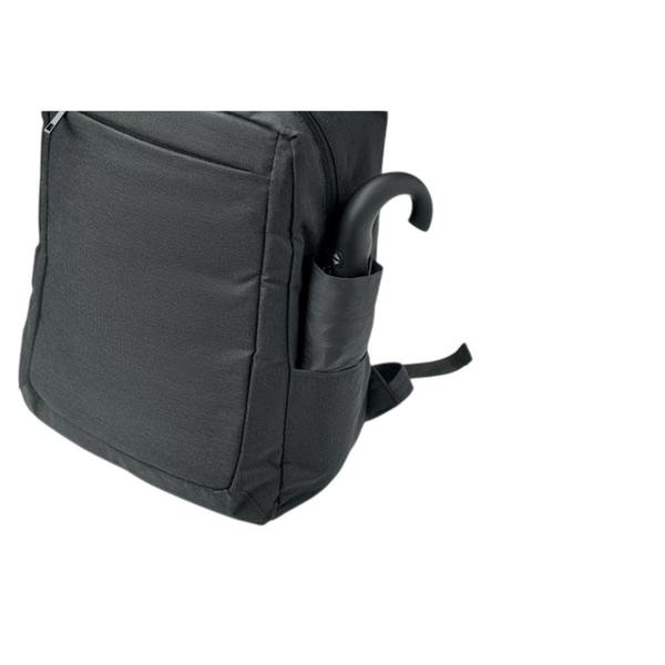 MidOcean Dalvik RPET Trolley Backpack - Black - 