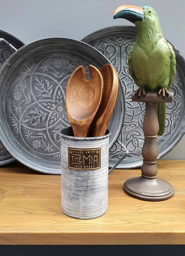 Rozi Stone Collection Utensil Holder