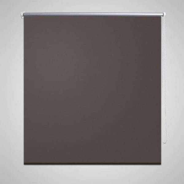Berkfield Roller Blind Blackout 160 x 230 cm Coffee