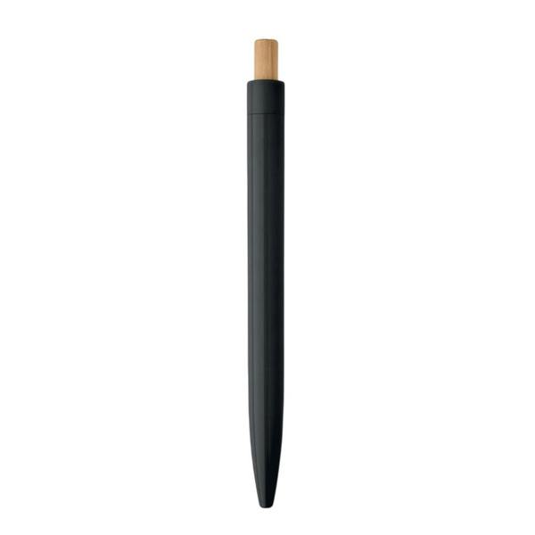 MidOcean Penu Bamboo Details Ballpoint Pen - Black - 