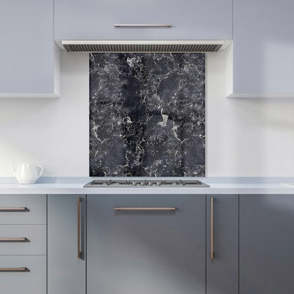 Warren Reed - Designer Black Quartz Effect Kitchen Splashback