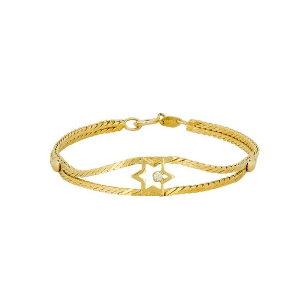 Gold Trip Vintage Star Bracelet