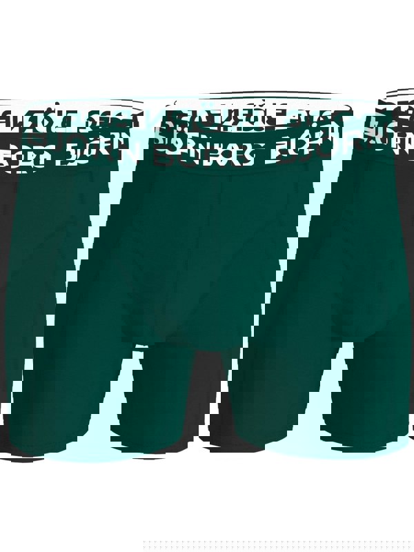 Bjorn BorgBoxer Briefs 2 - pack2 - Pack Leaf Silhouette Bamboo Boxer Briefs, Black/GreenBoxers & Briefs