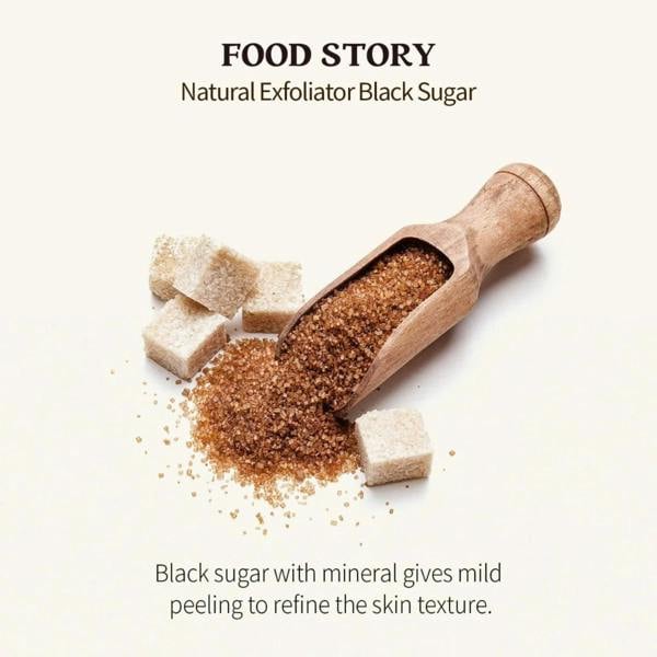 SKINFOOD Black Sugar Perfect Scrub Foam 180ml	