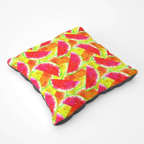 Warren Reed Melon Print Floor Cushion