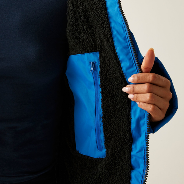 Regatta Unisex Adult Waterproof Fleece Lined Changing Robe - Oxford Blue