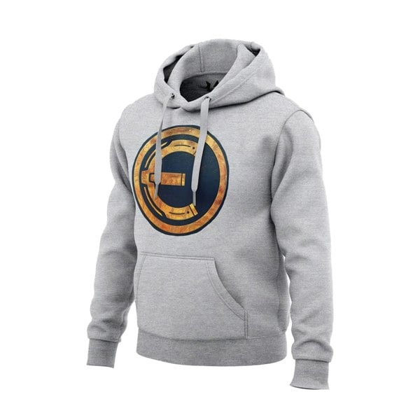 Marvel Mens Eternals Movie Emblem Hoodie - White