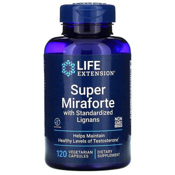 Life Extension Super Miraforte with Standardized Lignans - 120 vcaps