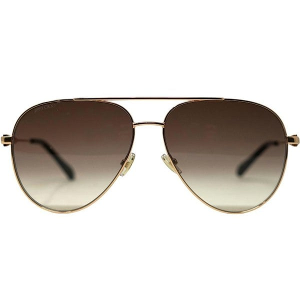 Jimmy Choo Olly S 0Ddb Ha Rose Gold Sunglasses