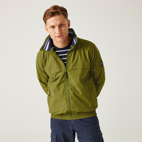 Regatta Mens Shorebay II Waterproof Jacket - Olive Branch