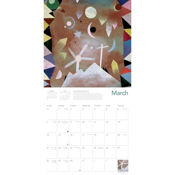Paul Klee Calendar 2027, Wall Calendars, Month To View, Art, Gift