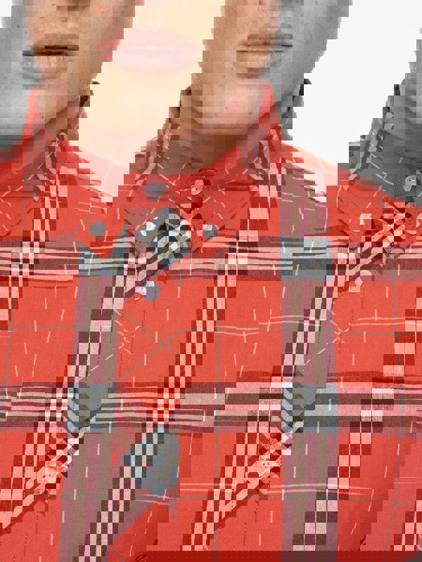 Bewley & Ritch Buford Shirt Red Check