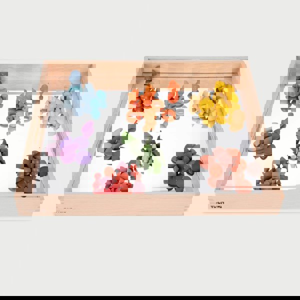 tickit Wooden Mirror Tray