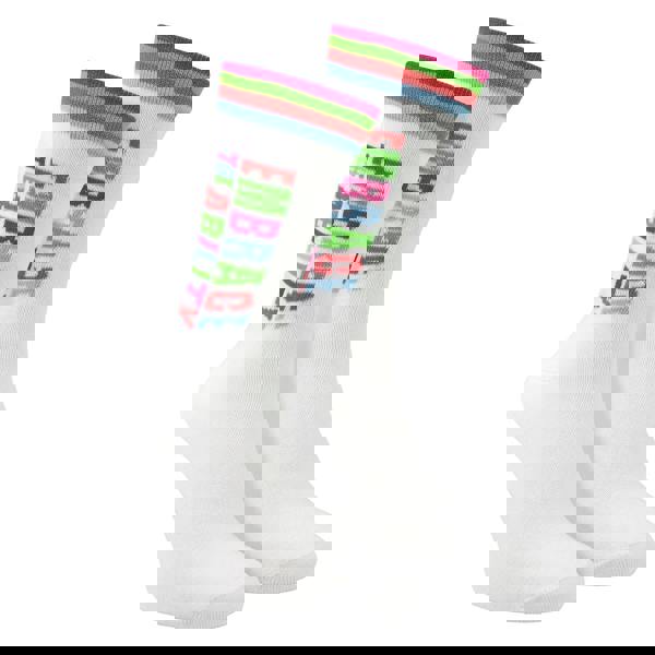 Sock Snob 1 Pair Mencap Embrace The Ability Rock Your Socks by Sock Snob