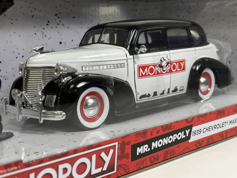 Jada Mr Monopoly 1939 Chevrolet Master Deluxe 1:24 253255048