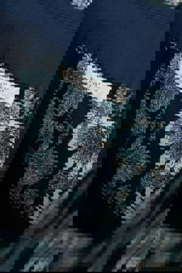 Lily & Me Jumbo Cord Tote Bag Navy