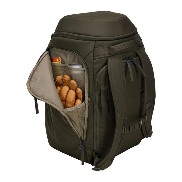 Thule 60L RoundTrip Ski Boot Rucksack Mid Khaki Travel Bag for Snow Gear