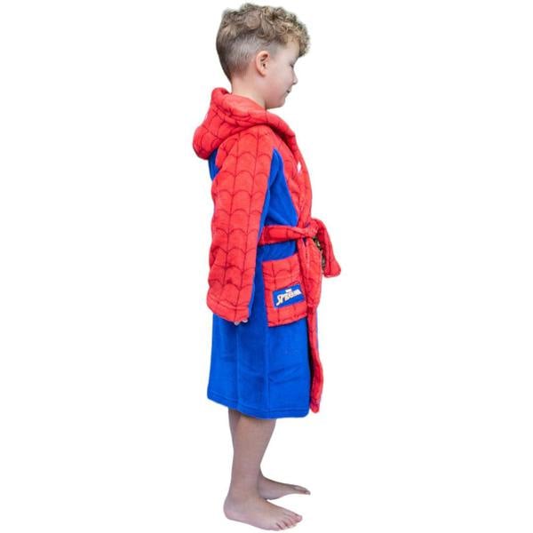 spiderman dressing gown 5-7 