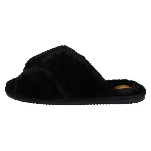 Clarks Ladies Clarks Cross Detailed Mule Slippers Dream Lux