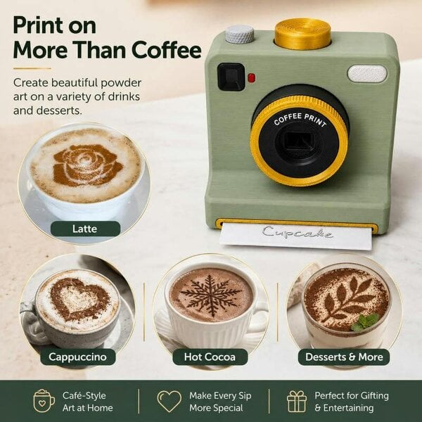 Obasyhig 3D-Printed Latte Art Camera