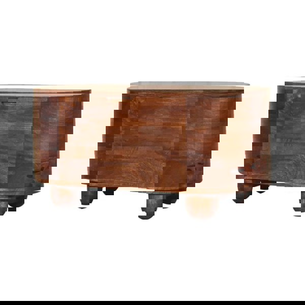 Artisan Furniture Solid Wood Curva Storage Trunk