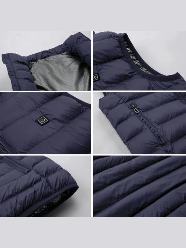 Anniou 3 Heat Zone Navy Heated Vest