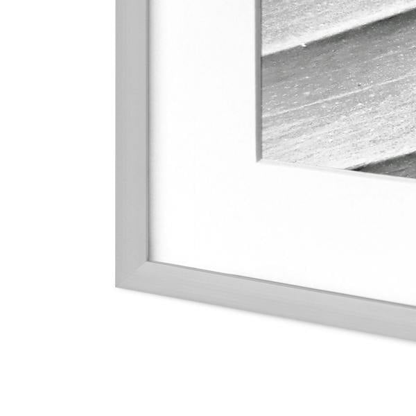 nielsen 7 Piece Gallery Wall Frame Set, Grey Aluminium