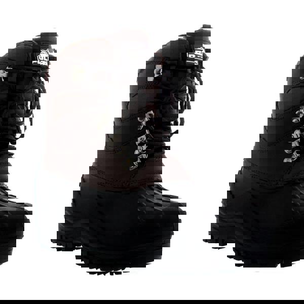 VIVA Polar Mens Snow Boots - Rubber Sole, Lace-Up Closure & Fleece Lining