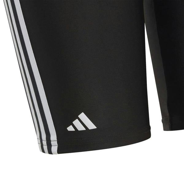 Adidas Boys 3 Stripes Jammer Shorts - Black/White - 
