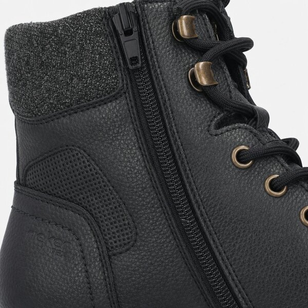 Rieker F3616 Ankle Boots   in  Black