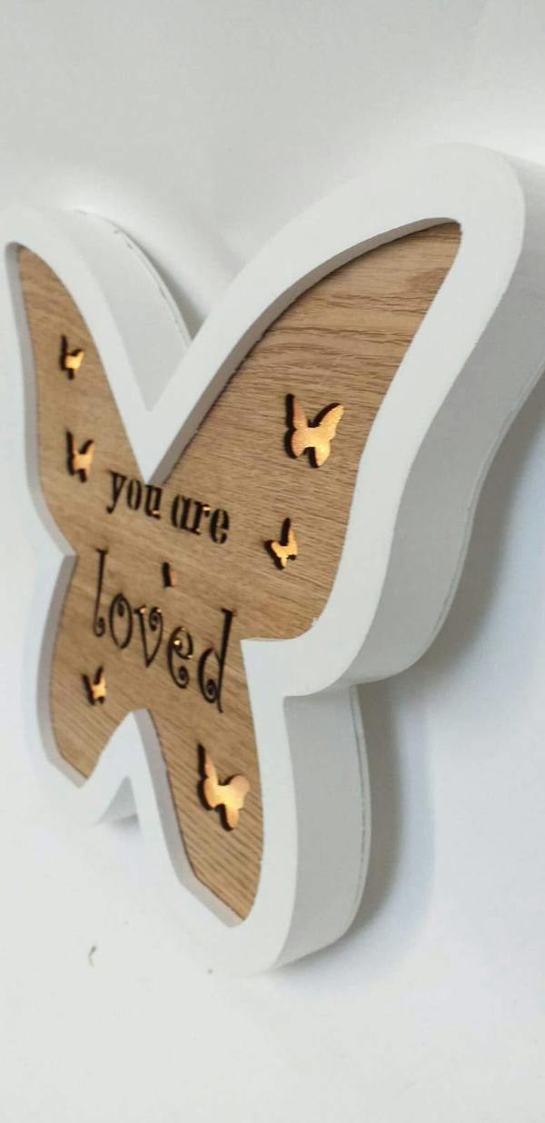 Wooden Butterfly Table Top Decoration Christmas Gift image 6