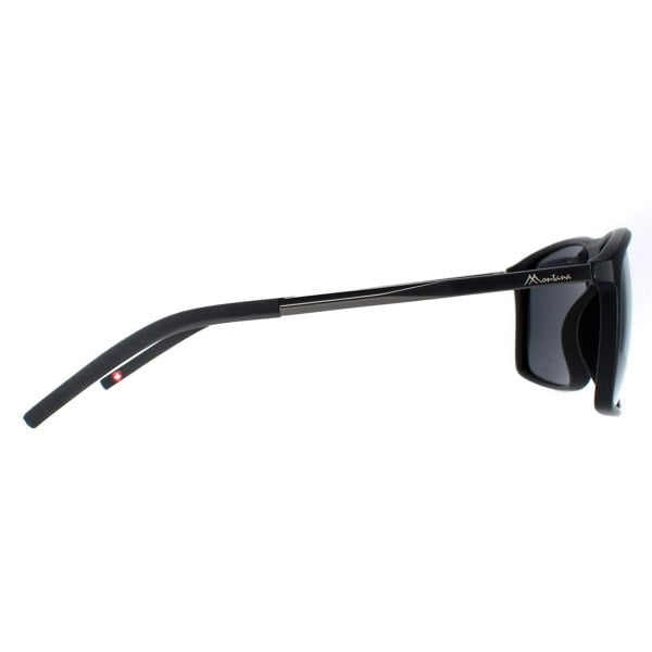 Montana Sunglasses MP9 Matte Black Smoke Polarized