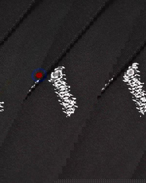 Lambretta Mens Original Full Zip Classic Target Hooded Hoodie