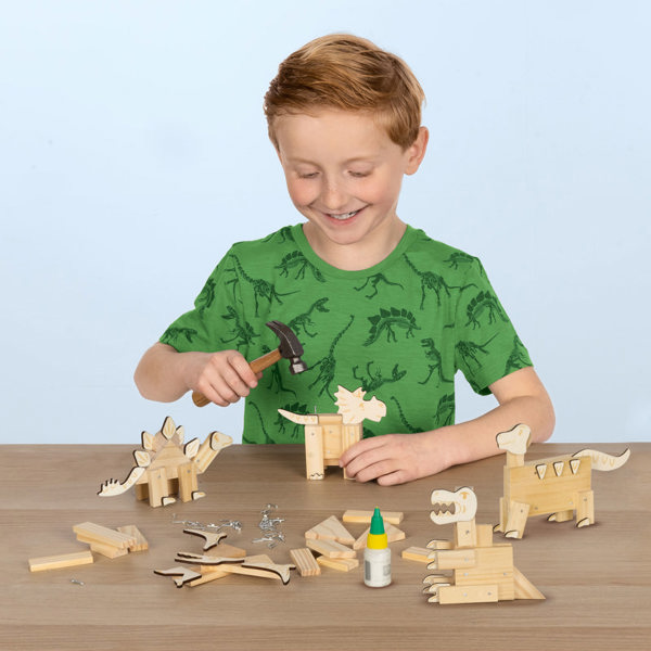  SES Creative Woodwork set - Dinosaurs