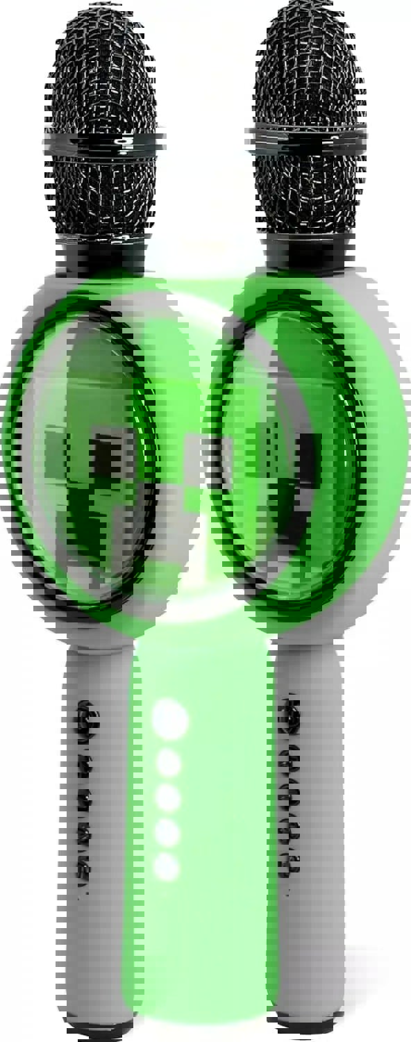 OTL Minecraft Karaoke Microphone and Wireless Speaker with LED Lights