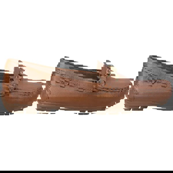 Hush Puppies Eleanor Leather Women's Tan Loafers