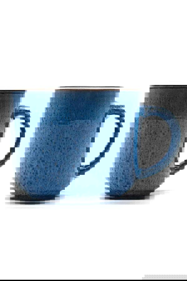 Scandi Home 16-Piece Drammen Blue Ceramic Tableware Set