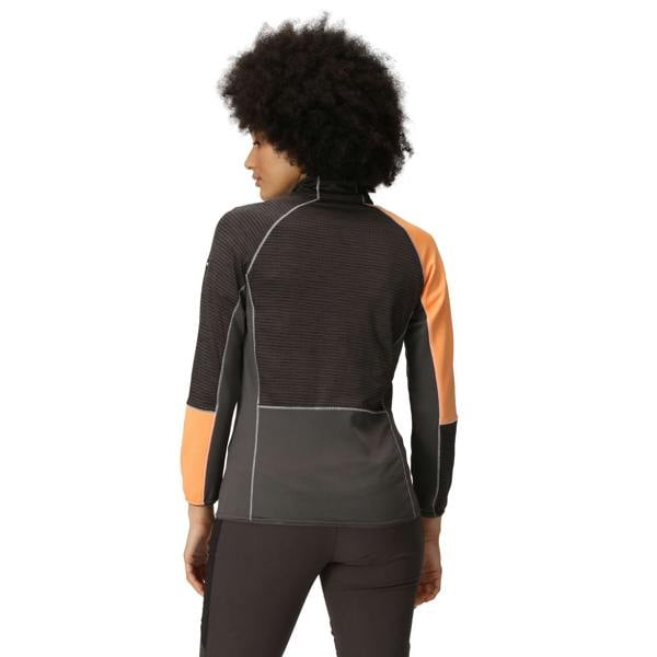 Regatta Womens/Ladies Yare VIII Lightweight Jacket - Black/Apricot Crush - 