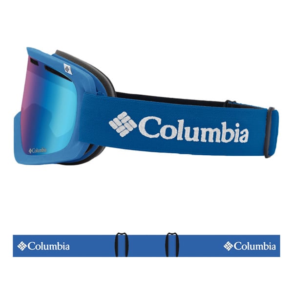 Columbia UPSHOOT C1 - Bright Indigo with Blue Ionized Lens