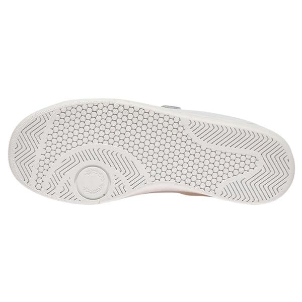 Fred Perry Mens Leather Trainers - White/Blue - 