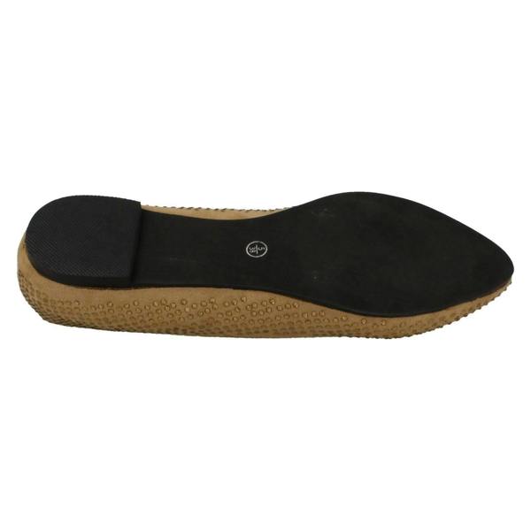 Spot On Ladies Spot On Gem Detailing Casual Shoes