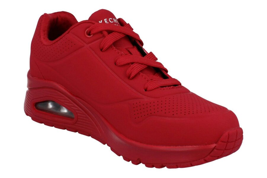 Skechers Uno Stand On Air Womens Trainers 73690 Shoes  RDS