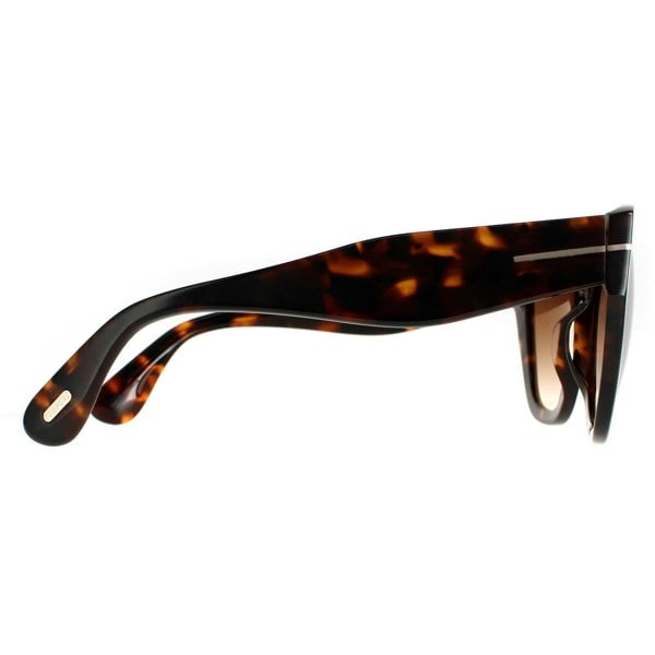 Tom Ford Sunglasses FT0940 Cara 55F Dark Havana Brown Gradient