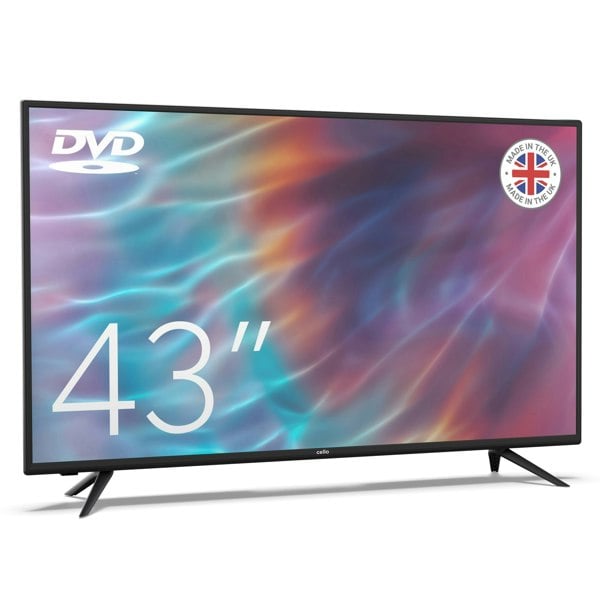 Cello  C4320F 43" Full HD LED TV with built in DVD Player and Freeview HD, Built in Satellite Receiver