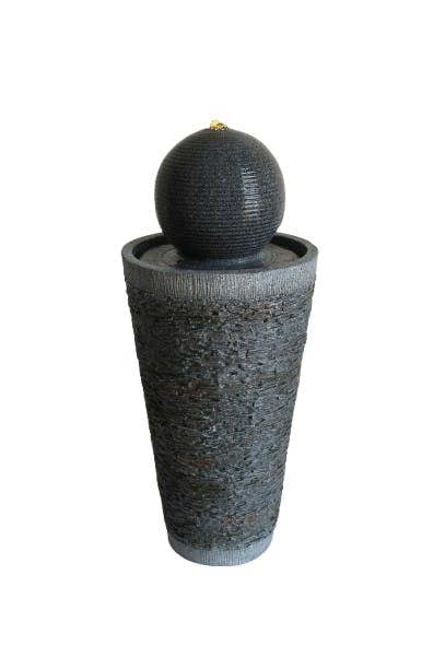 Tranquillity Water Features Majestic Tower Modern Water Feature