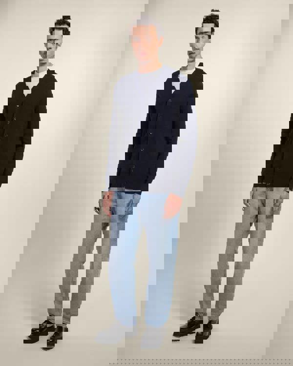 Larsson & Co Milano Knit V-Neck Cardigan