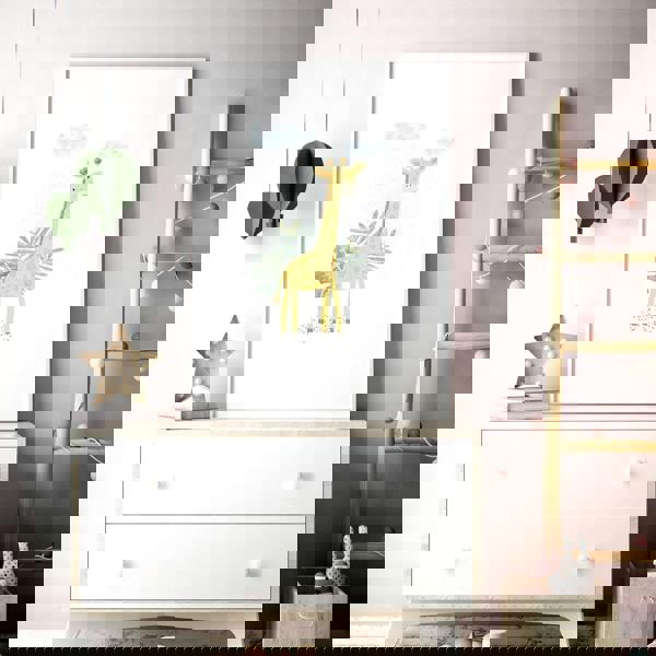 Giraffe Nursery | Set of 3 wall art prints