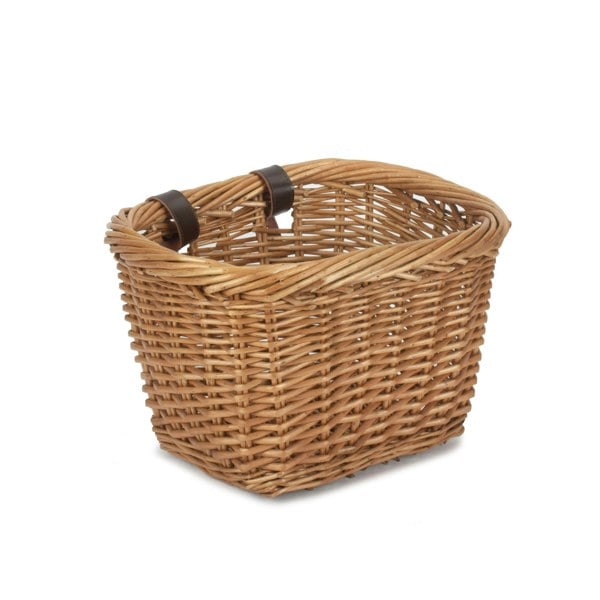 Wicker Heritage Rectangular Bicycle Bike Basket